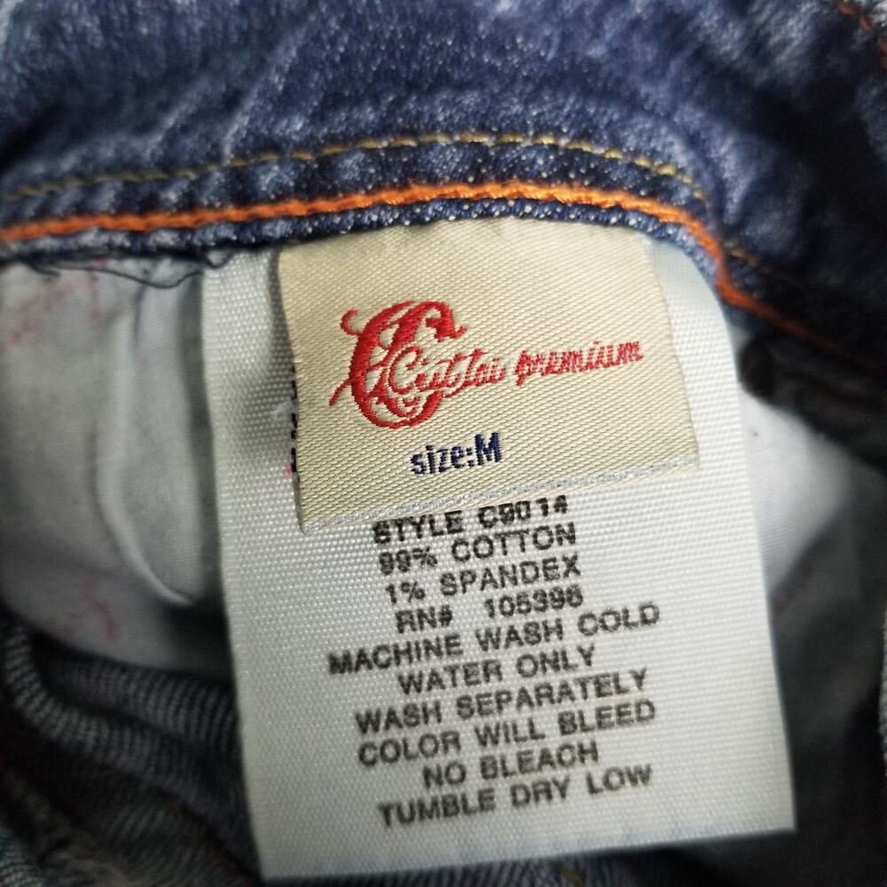 C'est Toi Blue Denim Mini-Skirt - Size M - Picture 4 of 4